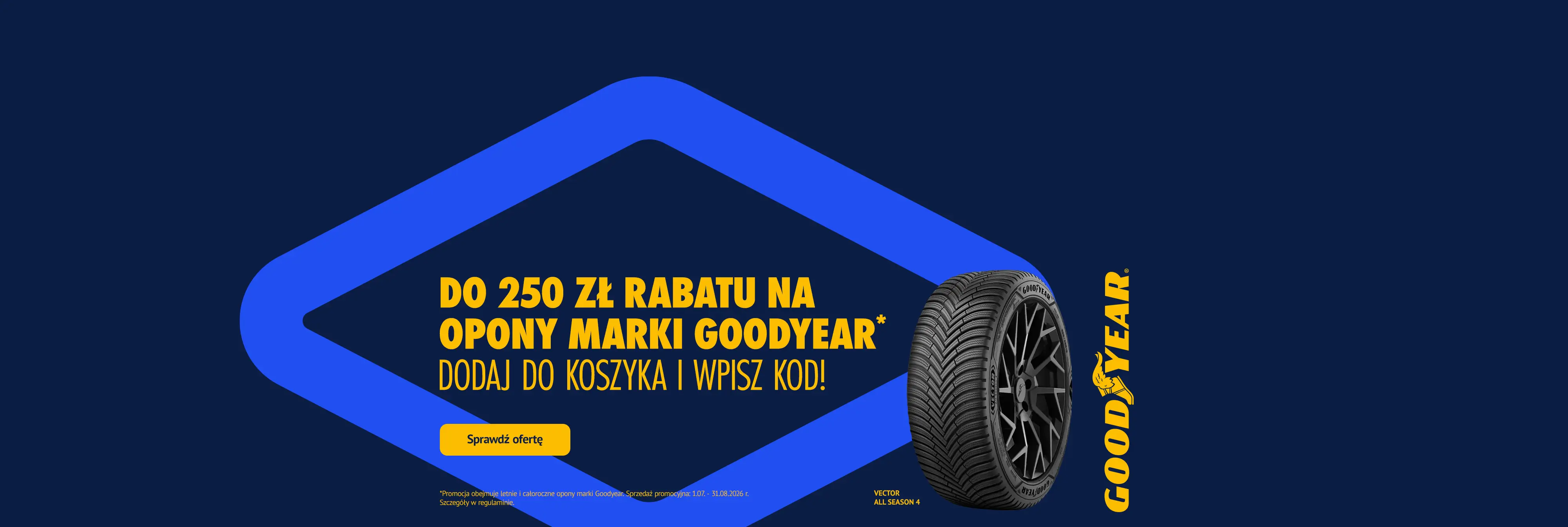 Do 250 zł od Goodyear!
