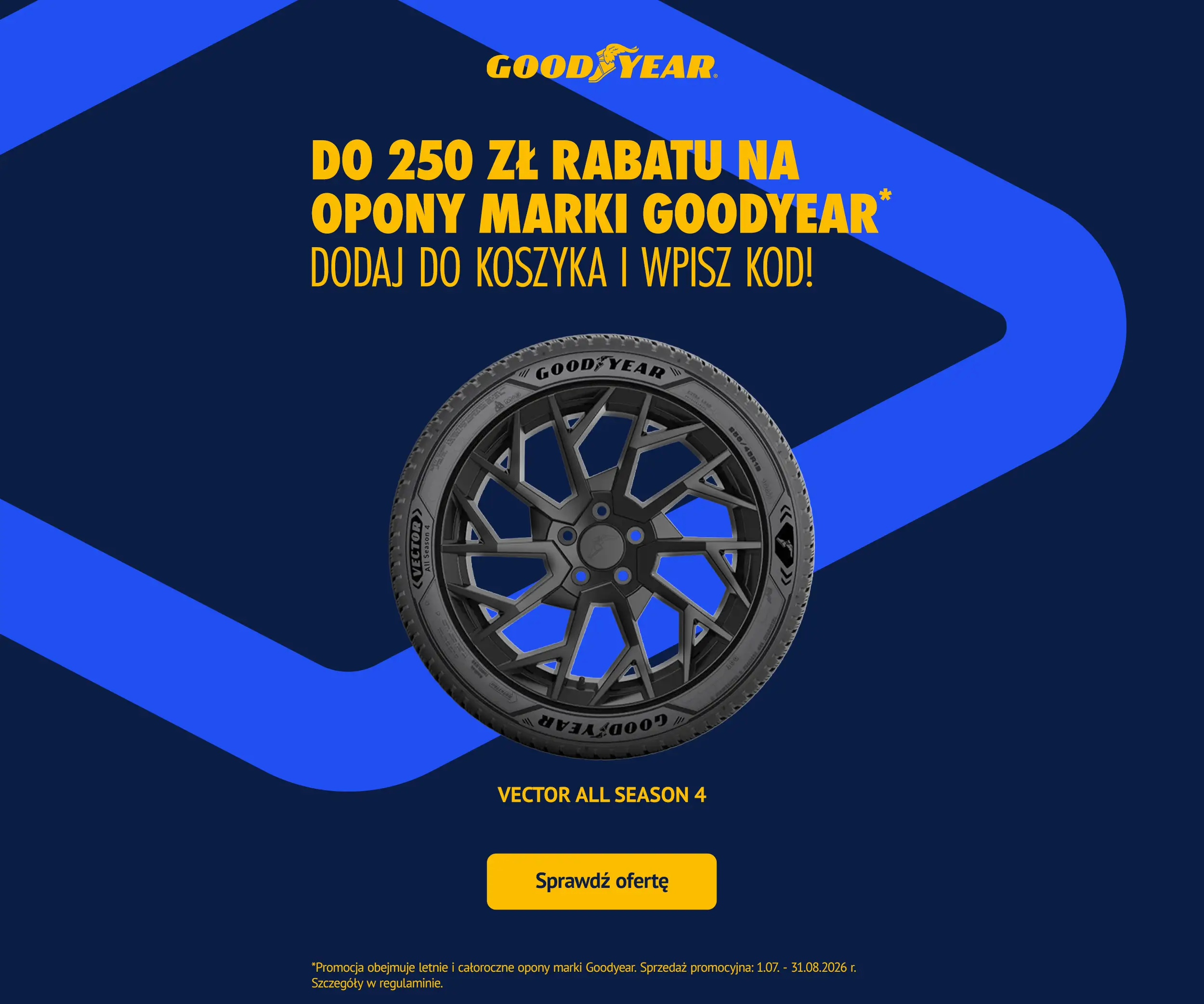 Do 250 zł od Goodyear!